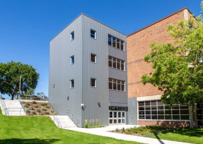 Anthony Middle School New Secure Entrance